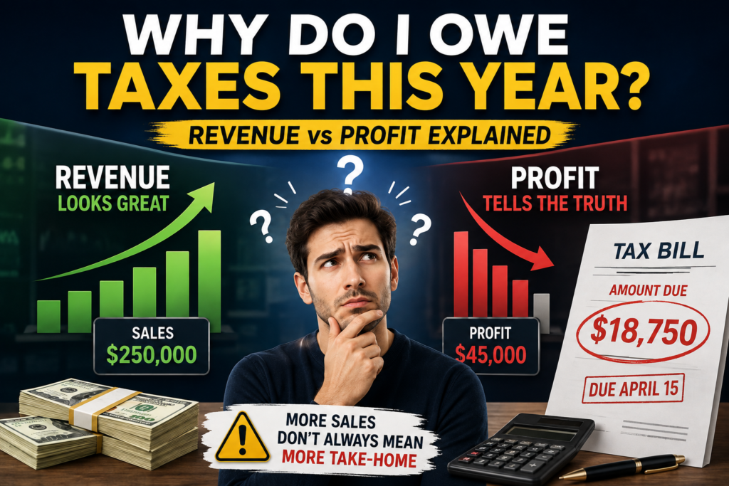 why do i owe taxes this year