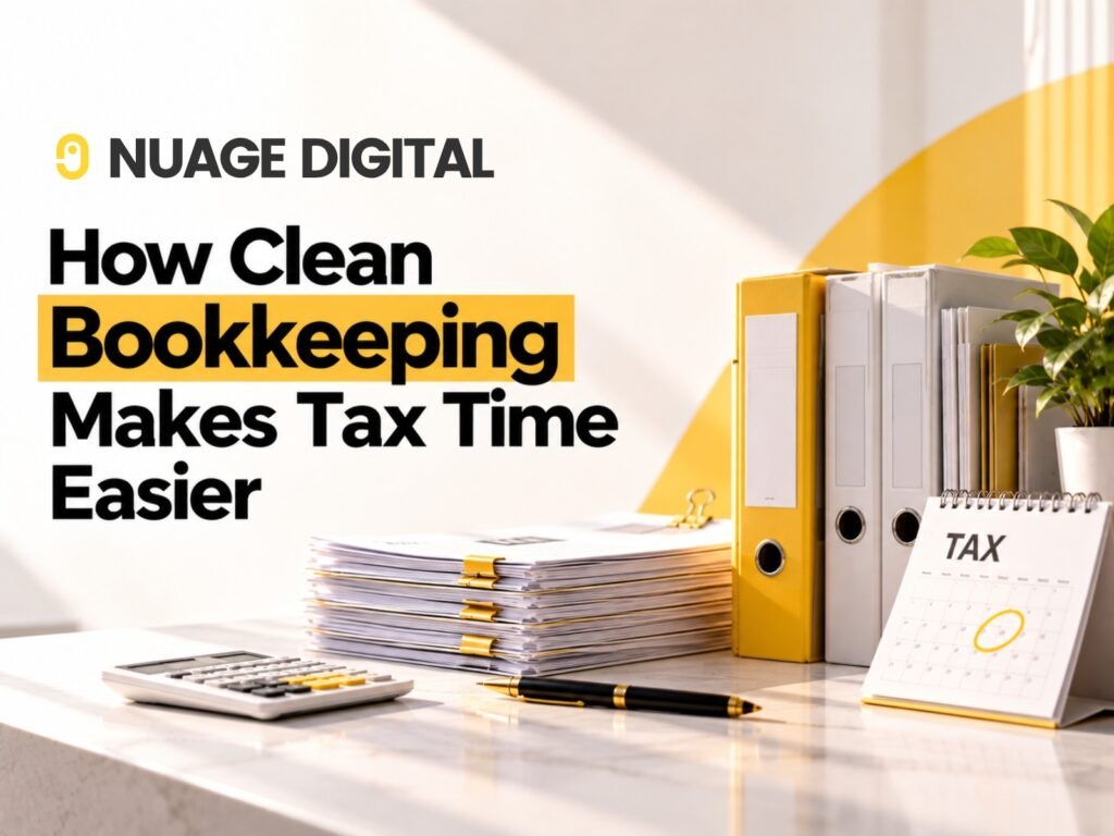 How Clean Bookkeeping Makes Tax Time Easier
