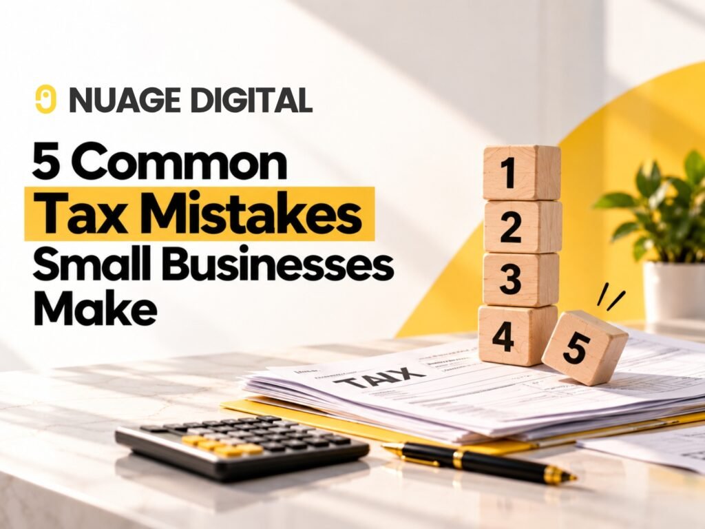 5 Common Tax Mistakes Small Businesses Make