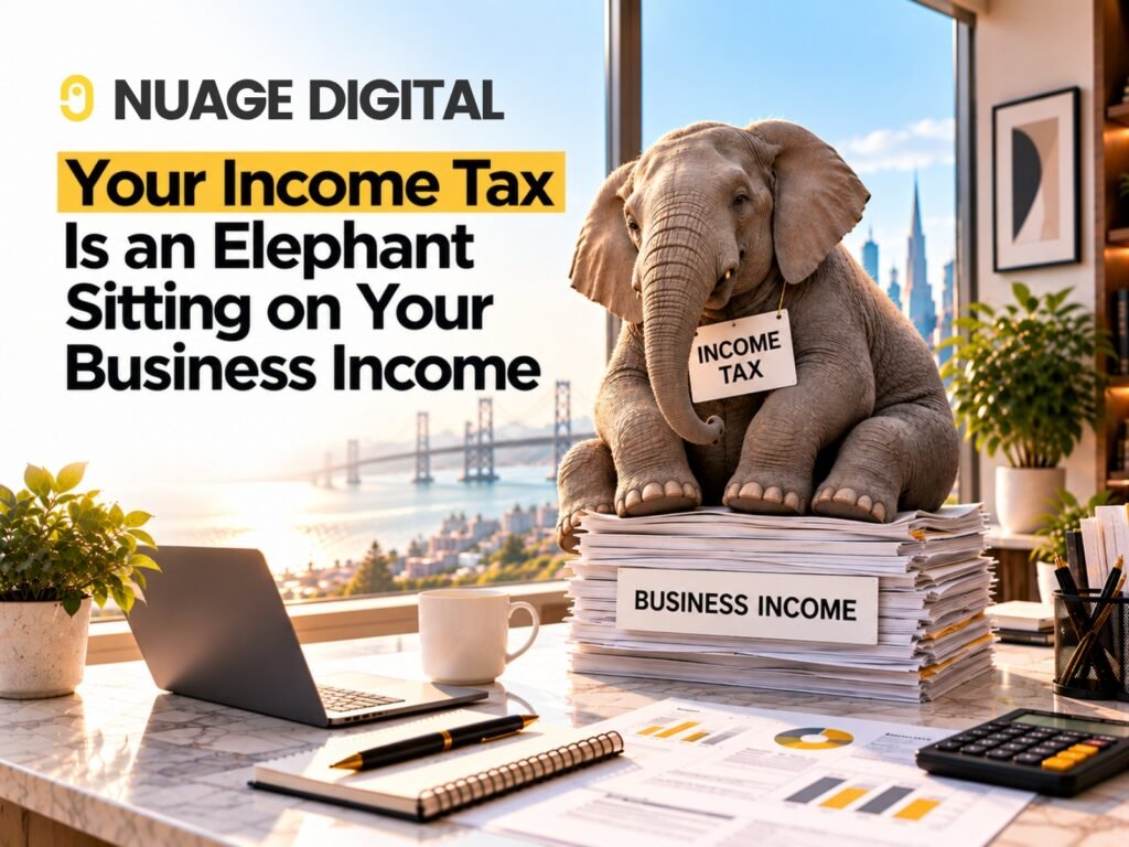 Your Income Tax Is an Elephant Sitting on Your Business Income